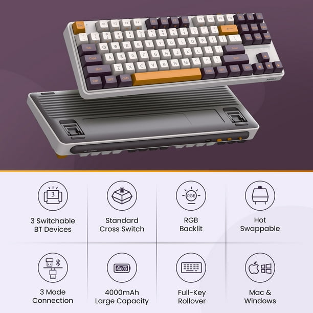 XIAOMI MIIIW Z870 87 Keys Compact Mechanical Keyboard (Kailh BOX