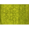 thumbnail image 1 of Ahgly Company Indoor Rectangle Persian Yellow Bohemian Area Rugs, 2' x 5', 1 of 4