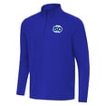 thumbnail image 2 of Men's Antigua  Royal Seattle Seahawks 50th Season Intent Quarter-Zip Pullover, 2 of 3
