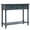 Navy, variant on IVV Antique-Inspired Console Table, Wooden Accent Sofa Table with 2 Drawers & Open Shelf, for Entryway Hallway Living Room, Easy Assembly, Navy