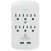 Amber Protection 6-OUTLET-SURGE Surge Protector (2024)