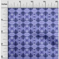 thumbnail image 2 of oneOone Polyester Lycra Medium Purple Fabric Asian Ikat Sewing Fabric By The Yard Printed Diy Clothing Sewing Supplies 56 Inch Wide, 2 of 4
