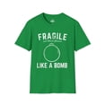 thumbnail image 2 of Fragile Like A Bomb T Shirt Funny Saying Humor Graphic Novelty Soft T-Shirt, 2 of 6