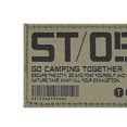 thumbnail image 4 of Insignia Camping Gear Exquisita etiqueta engomada del tanque de gasolina para acampar senderismo (2) verde, 4 of 8