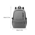 thumbnail image 3 of VONKY Stylish Travel Backpack With Convenient Shoulder Straps High-capacity MBusiness Travel Backpack black 1Set, 3 of 6