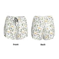 thumbnail image 3 of Rateoe Watercolor Wildflower 2 Printed 2 in 1 Women's Workout Shorts for Athletic Gym Running Shorts with Phone Pockets-Small, 3 of 7