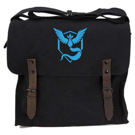 Pokemon Go TEAM MYSTIC Articuno Vintage Medic Bag Crossbody Shoulder (Best Photography Messenger Bag)