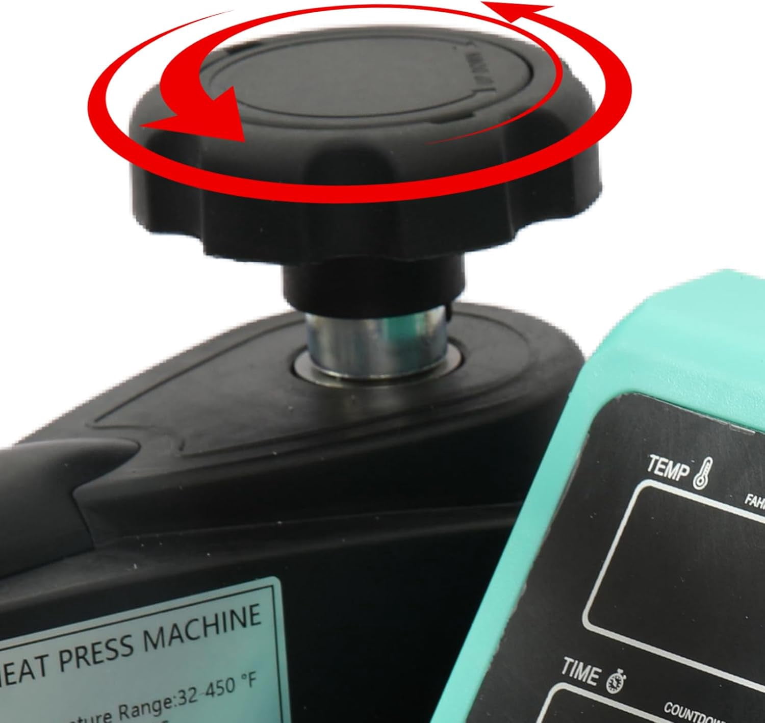 Trilenars 6 in 1 Sublimation Heat Press Machine,with 30 Oz Tumbler Attachment,360-Degree Swing Away Multifunction Digital Heat Press for T-Shirts,Tumblers Glass Hats,and Plates,15x15 Inch,Green