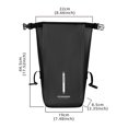 thumbnail image 2 of Bolsa para Tenedor de Bicicleta de 6L Bolsa Impermeable con Tiras Reflectantes para Bikepacking Touring, 2 of 9