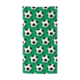 thumbnail image 1 of C 55X28 Inch Soccer Themed Microfiber Beach Towel For Pool Bath Sports Party, 1 of 7