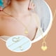 thumbnail image 1 of Collar con colgante de diamante y corazón de amor rosa a la moda para mujer, joyería de regalo para el día de la madre Wmkox8yii  shlkj493, 1 of 1