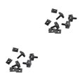 thumbnail image 1 of Speravity Tornillos antirrobo de caja lateral fáciles de instalar de plástico - Tornillo de caja lateral portátil y duradero Conveniente Negro 2piezas, 1 of 6