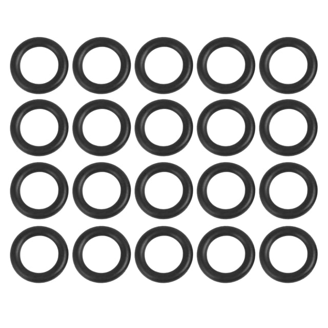 100 piezas de anillos O de goma nitrilo 11x2mm, juntas de sellado resistentes al calor