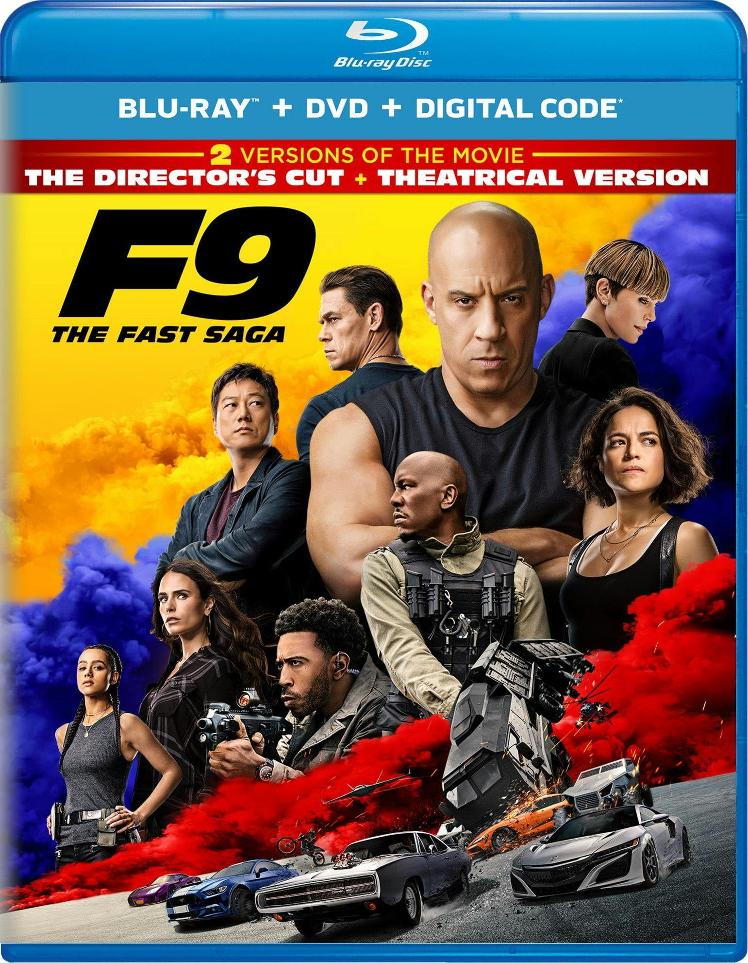 Fast X 2023: Fast and Furious Saga, Blu-ray + DVD + Digital Copy