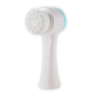 ACDANC Face Scrubber Facial Cleansing Brush Silicone Face Scrubber Exfoliator Blue