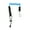 Blue, variant on Yokua Safety Cord Adjusted Canoes Paddle Leash Safety Lanyards with Snap Hook
