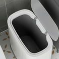 thumbnail image 4 of HBBKVI 2.5 Gallon Bathroom Trash Can with Press Lid, Plastic Trash Can for Kitchen Home Office, 4 of 6