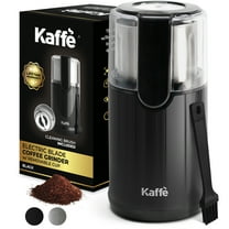 Kaffe Coffee Grinder Electric Stainless Steel Blades Cleaning Brush Included Versatile 4.5 oz