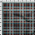 thumbnail image 3 of oneOone Polyester Lycra Fabric Madras Check Printed Fabric 1 Yard 56 Inch Wide, 3 of 4