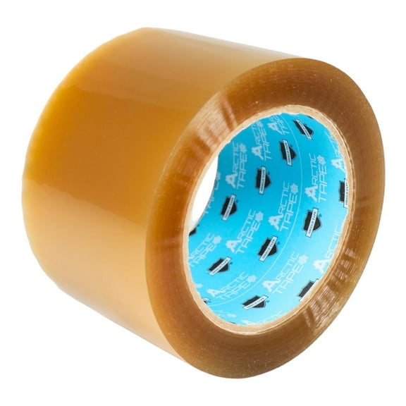 PSBM Clear Cold Temperature Acrylic Box Sealing Tape 3" x 110 Yards 24 Rolls 2 Mil Heavy-Duty Packaging Tape