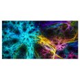 thumbnail image 2 of Glowing Abstract Fireworks - Abstract Canvas Art Print, 2 of 3