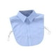 thumbnail image 5 of Cuello falso para mujer, cuello falso para camisas exclusivas de moda, para blusas de uniformes formales Azul, 5 of 8