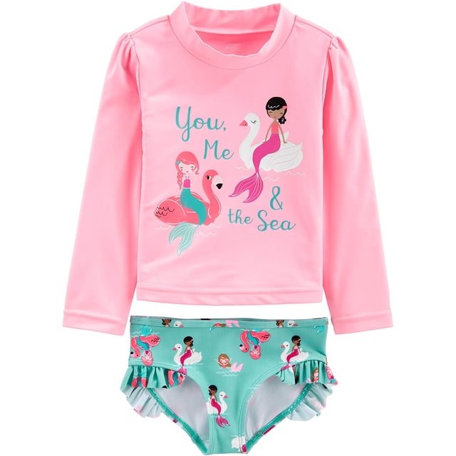 Set Rashguard Simple Joys de Carter's Girls 24 Months