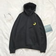 thumbnail image 4 of Primavera sudadera con capucha impresa hombres mujeres suéter con capucha abrigo pareja top, negro, 3XL Scienceny  AP001403-24B, 4 of 7