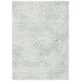 thumbnail image 4 of SAFAVIEH Courtyard Wilfreda Abstract Indoor/Outdoor Runner Rug, Grey/Navy, 2'2" x 9', 4 of 8