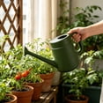 thumbnail image 6 of Long Spout Watering Can 67.6 Fl Oz Indoor Plants Watering Pot Plastic Gardening Shower Spray Pitcher For Home Balcony Army Green, 6 of 6