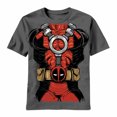 thumbnail image 1 of Deadpool Costume Grey T-Shirt | 2XL, 1 of 2