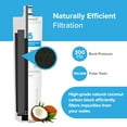 thumbnail image 4 of Brio 6026A Replacement Filter Compatible with Bosch 640565, Whirlpool WHKF-R-Plus, 4 of 9