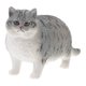 thumbnail image 1 of Figura de gato realista, simulación de gato, adorno de escritorio para el hogar, estatua decorativa de gato., 1 of 7