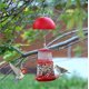 thumbnail image 5 of Comedero de pájaros semiautomático colgante de metal para exteriores, para patios y jardines, apto para una variedad de aves, resistente y duradero., 5 of 6
