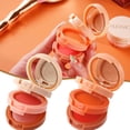 thumbnail image 2 of 3-in-1 Matte Highlighter Blush Palette, Waterproof, Portable with Mirror, Universal Skin Type, 2 Color Options, 2 of 8