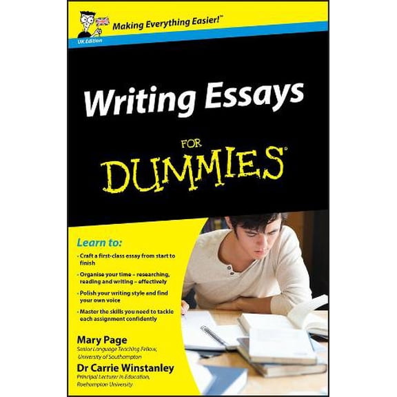 Pre-Owned Writing Essays for Dummies, UK Edition (Paperback) 0470742909 9780470742907