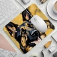 thumbnail image 2 of Collie Mousepad 8.3x9.8 Inch Square Non-Slip Rubber Bottom Printed Desk Mat - Suitable for Office and Gaming, 2 of 6
