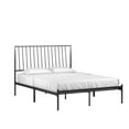 thumbnail image 6 of Weston Home Belisse Metal Platform Queen Bed with Curved Metal Headboard, Black, 6 of 9