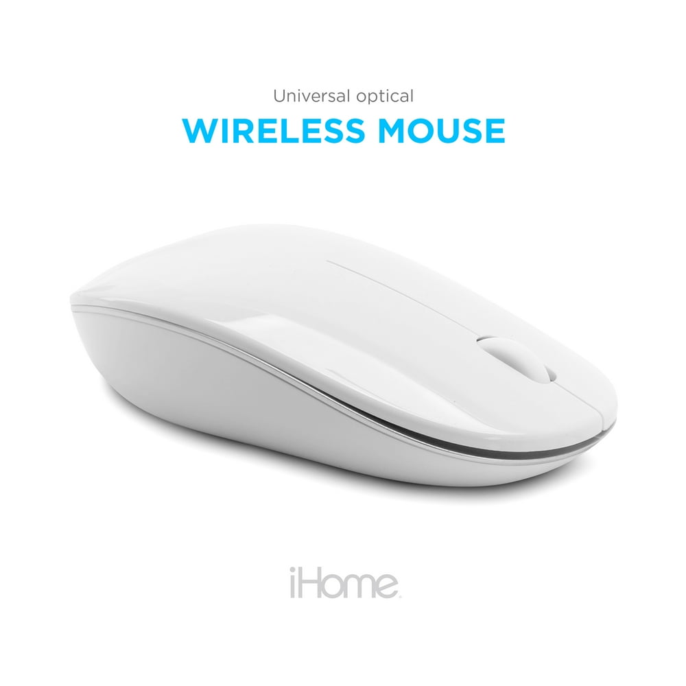 iHome Wireless Optical Mouse Universal Mouse with USBC & USBA