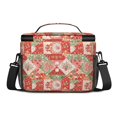 thumbnail image 3 of Lunch Box Pioneer Flower Floral Print Pattern Insulated Lunch Bag for Women Men,Medium Leakproof Lunchbox Cooler Bag Adjustable Strap,10 X 6.7 X 8 Inches, 3 of 6