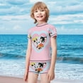 thumbnail image 2 of The Powerpuff Girls Boys 2-Piece Swimsuit Set Bathing Suit Short Sleeve Swimwear Sets with Swim Trunk 9-11Y(140cm), 2 of 7