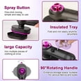 thumbnail image 4 of Ultra-Light 2-in-1 Mini Steam Iron, Portable Travel Steam Iron with 60ml Large Tank, 90° Rotatable Handle & Precision Tip for Collars, Handheld Clothes Steamer for Home, Office, Dorm, 4 of 7