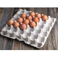 thumbnail image 4 of MT Products Pulp Beige Paper Egg Cartons Flats | Holds 30 Eggs - Pack of 15, 4 of 11