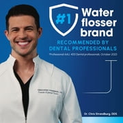 Waterpik Cordless Enhance 3000 Water Flosser with 2 Settings, 2 Tips, ADA Accepted, White, Tips and Packaging May Vary
