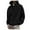 Black, variant on Hoodies for Men Comfort Hoodie Mens Autumn and Winter Casual Loose Solid Hooded Sweater Top