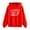 Red, variant on Kids Graphic Hoodie Long Sleeve Funny Noisy Boy Girl Hooded Sweatshirt with Pockets for Boy Girl Pullover Tops