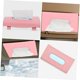thumbnail image 3 of Caja De Pañuelos PU, Porta Pañuelos para Visera de Coche y Vehículos, Organizador de Visera (Rosa, 2 Piezas), 3 of 4