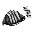 thumbnail image 3 of 20 Piezas de Peluca Duraderos Y 2 Piezas de Gorras de Pelucas de Gorro de Peluca de Tejido de Malla Elástica shamjiam Pinzas para el cabello para gorro de peluca, 3 of 9