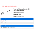 thumbnail image 2 of Track Rod - Compatible with 1991 - 2001 Jeep Cherokee 1992 1993 1994 1995 1996 1997 1998 1999 2000, 2 of 2