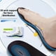 thumbnail image 2 of Flat foot correction insole for men and students, flat foot shock-absorbing, eversion leg shape, arch support, sports insole【 Sizes 43-44 】, 2 of 5